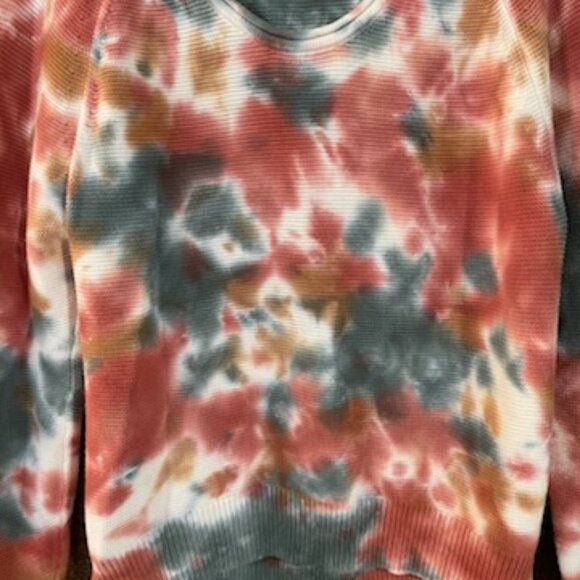 LOFT Lou & Grey Tie-Dye Sweater, Size XS - Picture 2 of 6